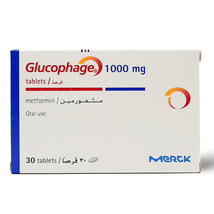 Glucophage 1000mg tablets