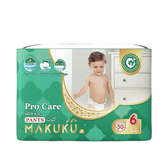MAKUKU PRO CARE PANTS NO 6 XXL (15+KG)30 DIAPER 9878 1 Pack
