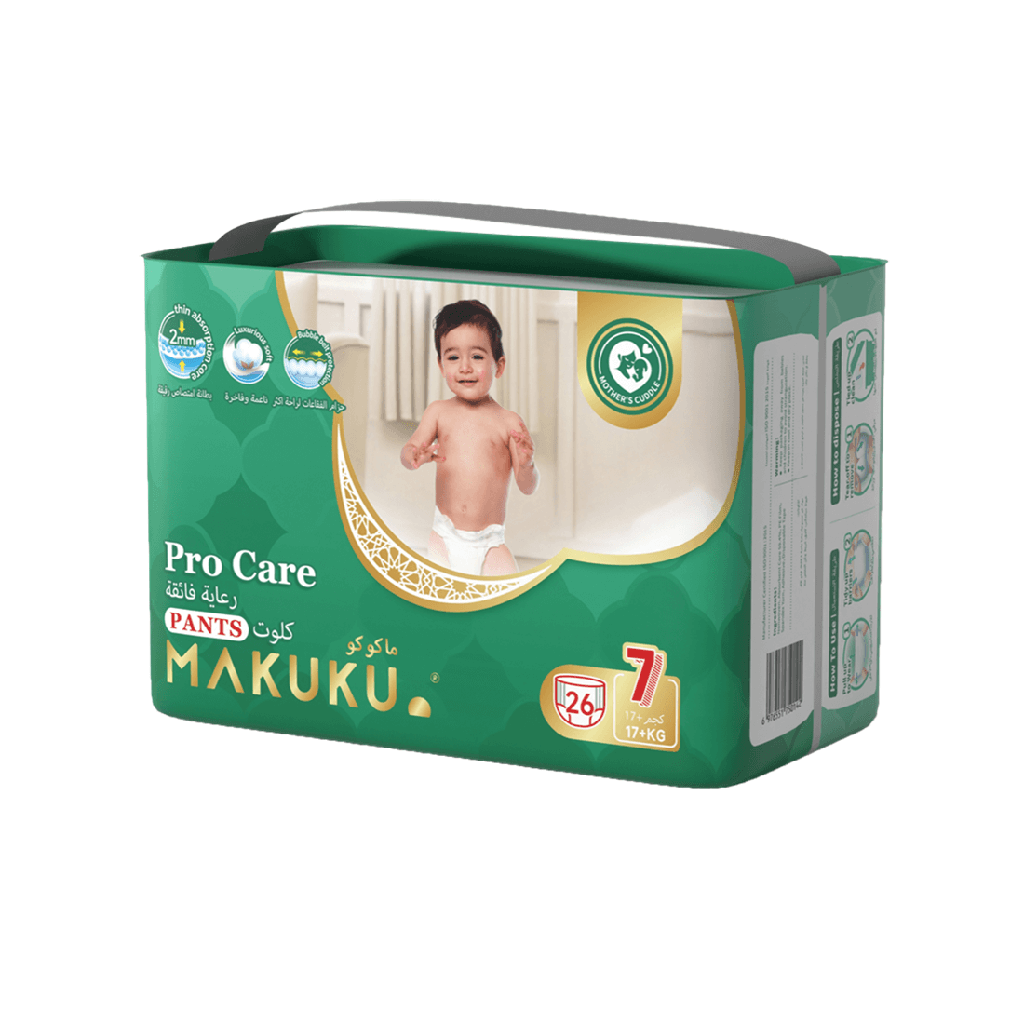 MAKUKU PRO CARE PANTS NO 7 XXXL (17+KG)26 DIAPER 0142