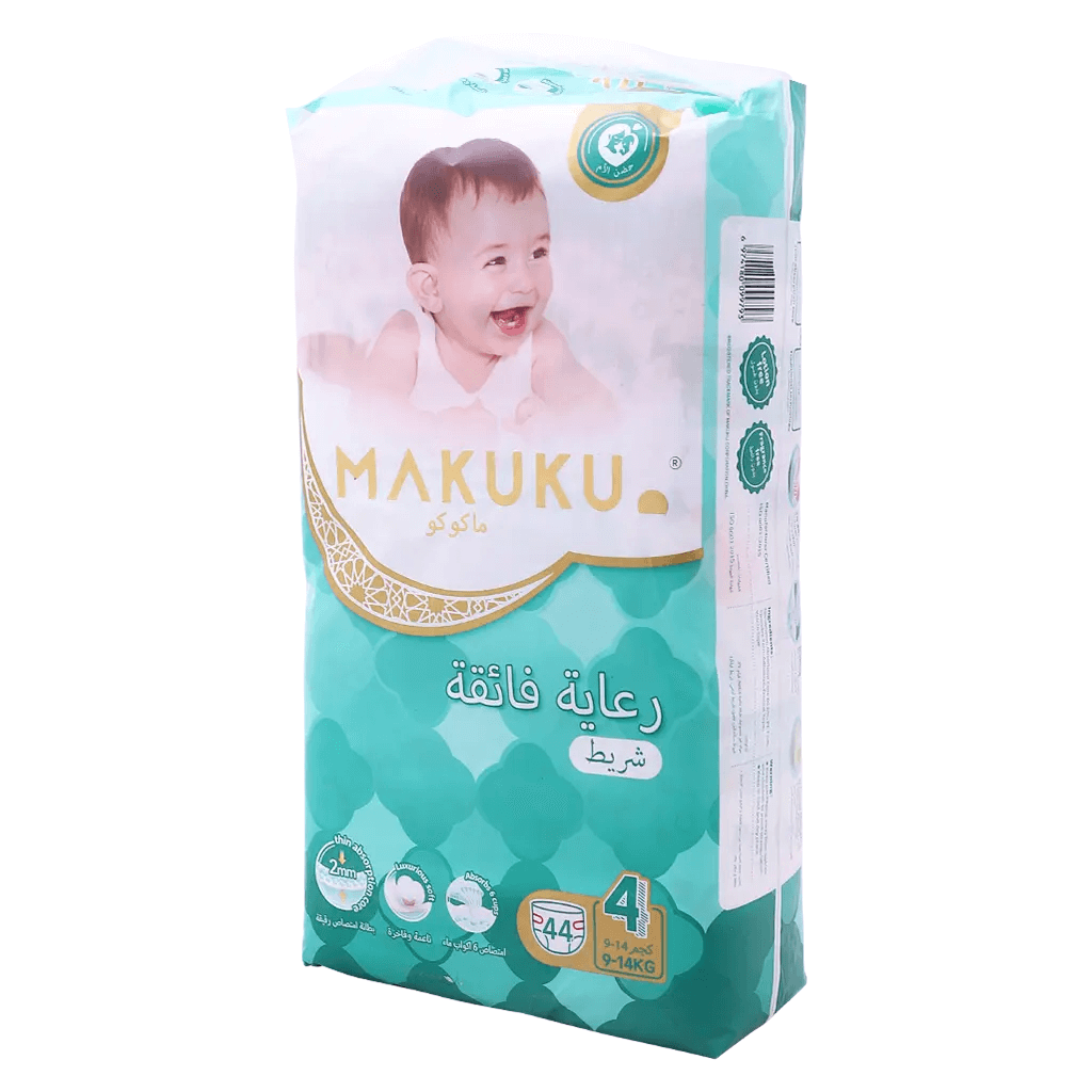 MAKUKU PRO CARE TAPE NO 4 L (9-14KG)44 DIAPER 9793 1 Pack