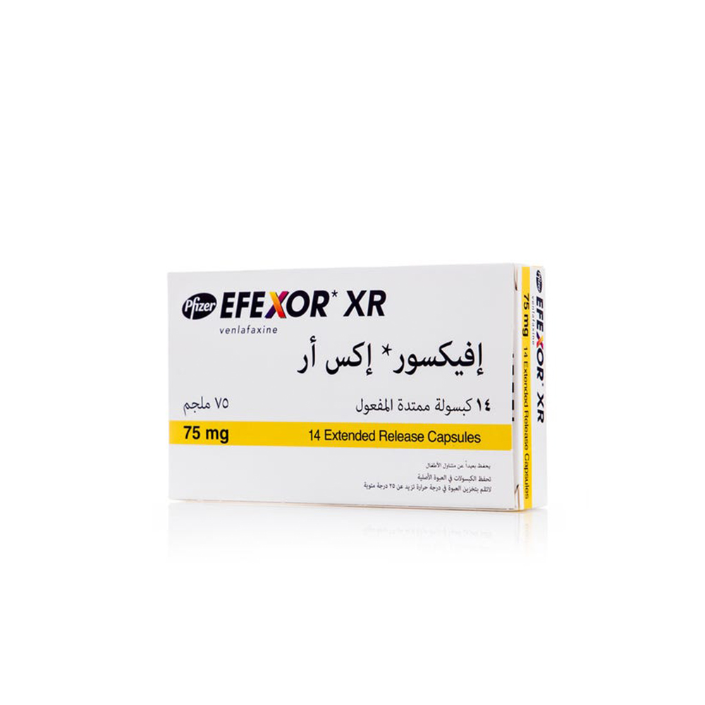 EFEXOR XR 75 MG 14 CAP