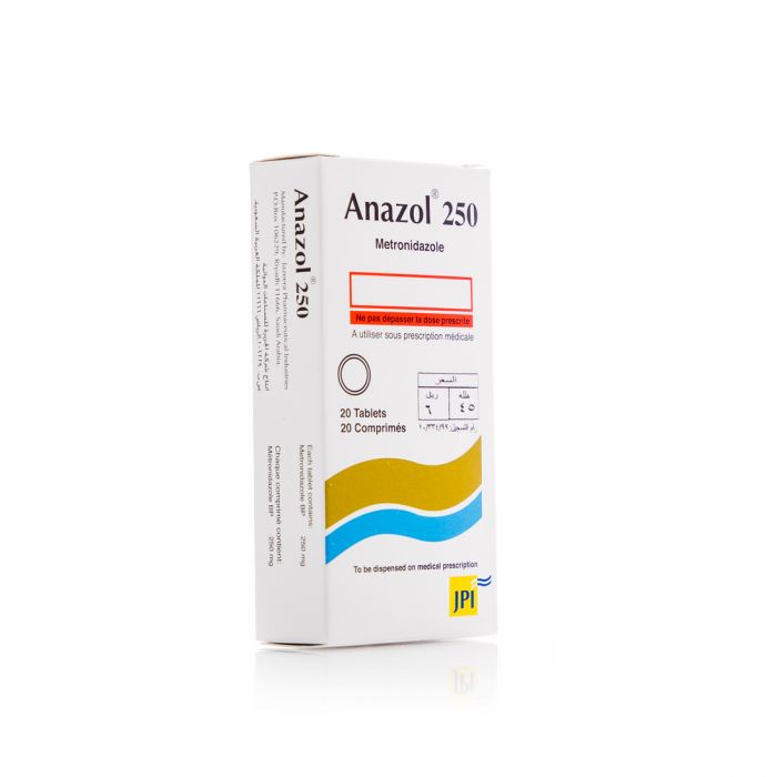 ANAZOL 250 MG F.C. 20 TAB