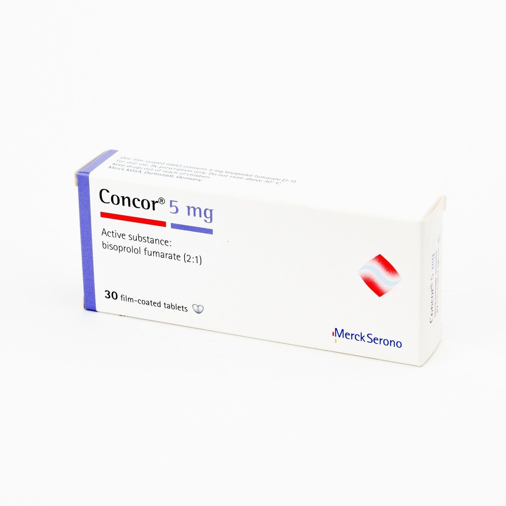 CONCOR 5 MG 30 TAB