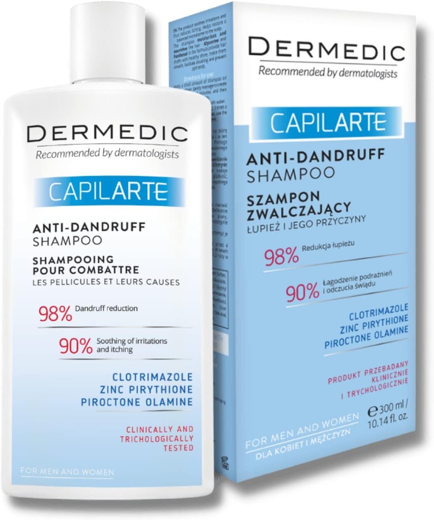 DERMEDIC CAPILARTE ANTI-DANDRUF SHAMPO 300ML