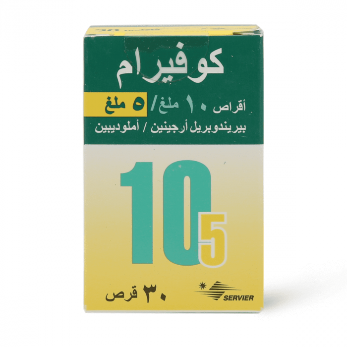 COVERAM 10 MG / 5 MG 30 TAB