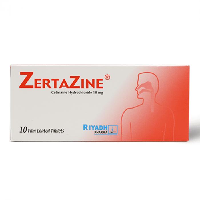 ZERTAZINE 10 MG 10 TABLETS