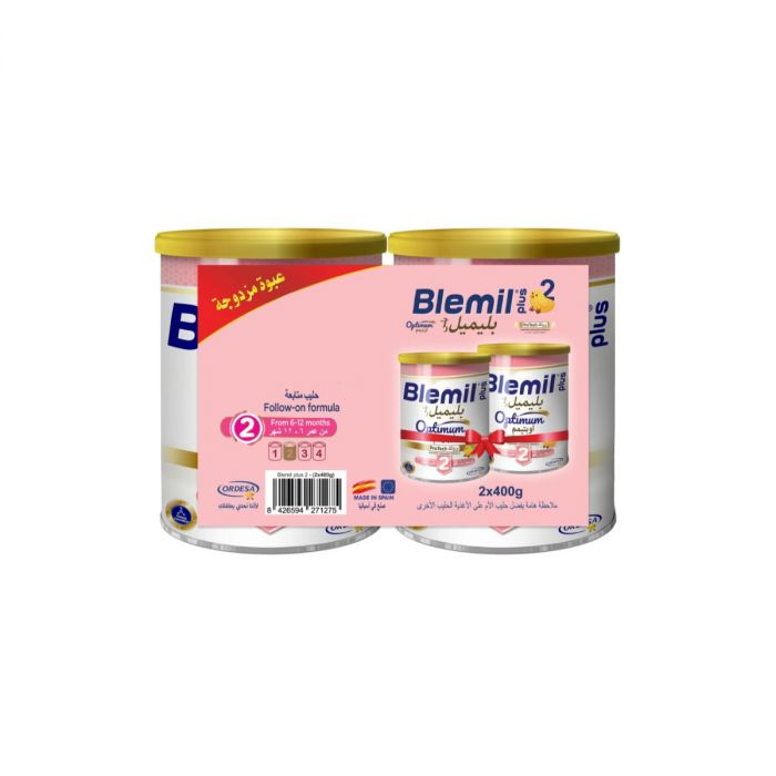 BLEMIL PLUS OPTIUM  NO 2 MILK 400 GM TWIN PACK