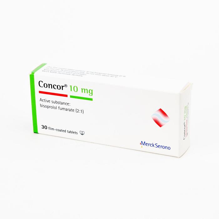 CONCOR 10MG 30 TAB