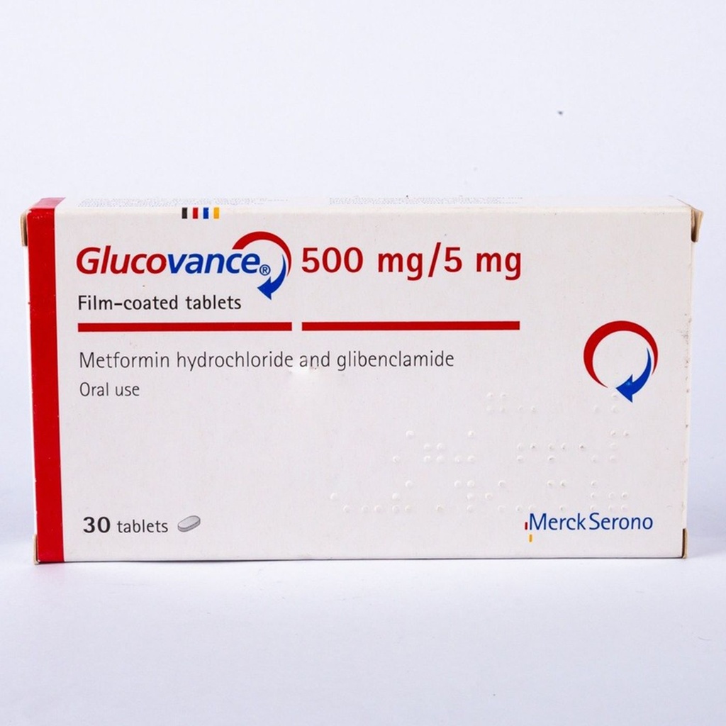 GLUCOVANCE (5+500)MG F.C.30 TAB
