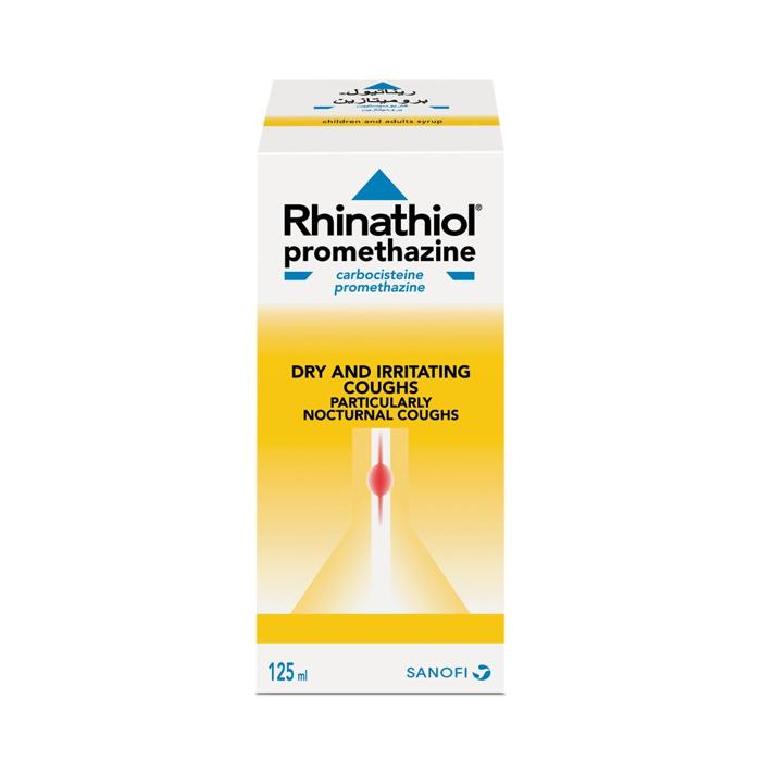 RHINATHIOL+ PROMETHAZINE SYRUP 125 ML