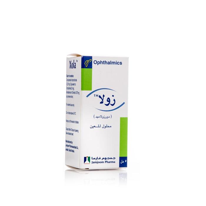 زولا محلول العين معقم