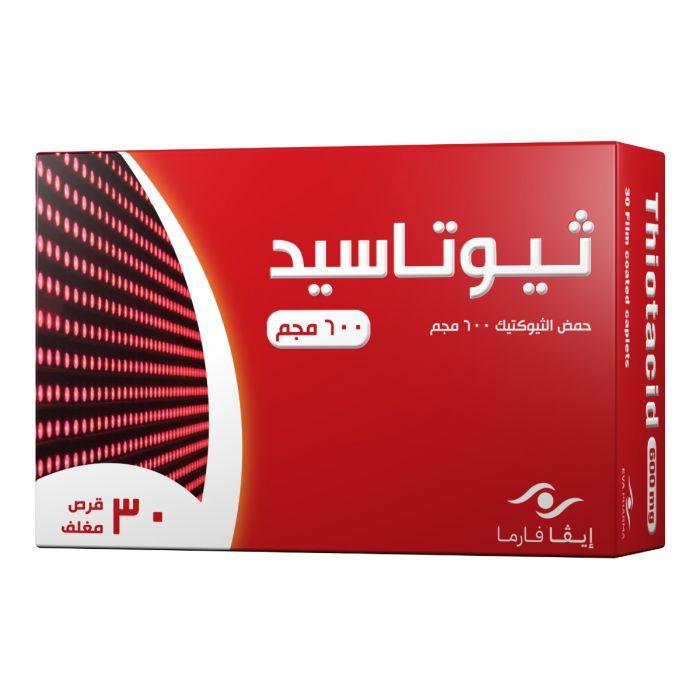 ثيوتاسيد، 600 ملجم - 30 قرص