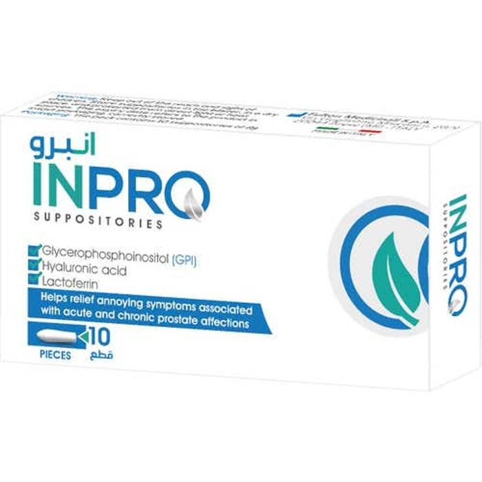 INPRO SUPPOSITORIES 10 PIECES
