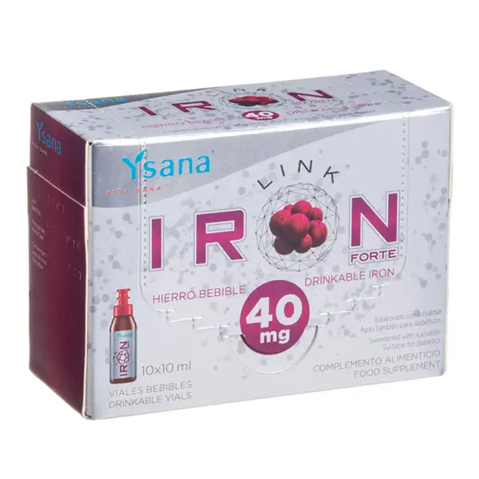 IRON LINK FORTE 40MG DRINK VIA 20*10 ML