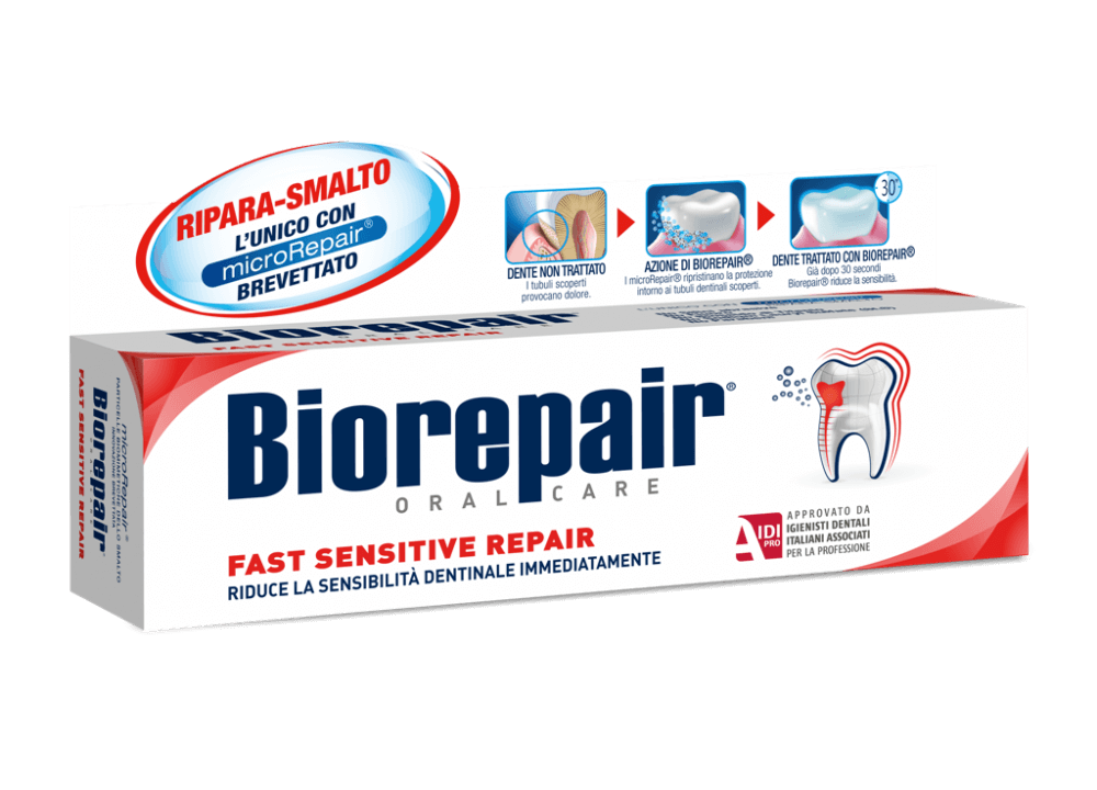 BIOREPAIR FAST SENSITIVE REPAIR TOOTH PAST 75 ML