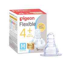 PIGEON PERISTALTIC NIPPLE (M) PCS/BOX 17347