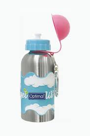 OPTIMAL BOTTLE STAINLESS STEEL OPB 2010 LIGHT BLUE 350 ML