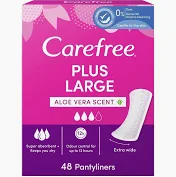 CARE FREE PLUS LARG LIGHT SCENT 48