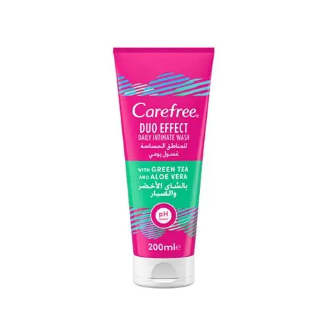 كير فري غسول يومي للمناطق الحساسه بالشاي الاخضر والصبار 200 مل