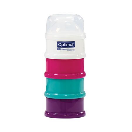 OPTIMAL TRAVEL FORMULA CONTAINER 4 LAYERS