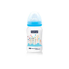 OPTIMAL WIDE NECK FEED BOTTLE OPB 1032 BLUE 240 ML