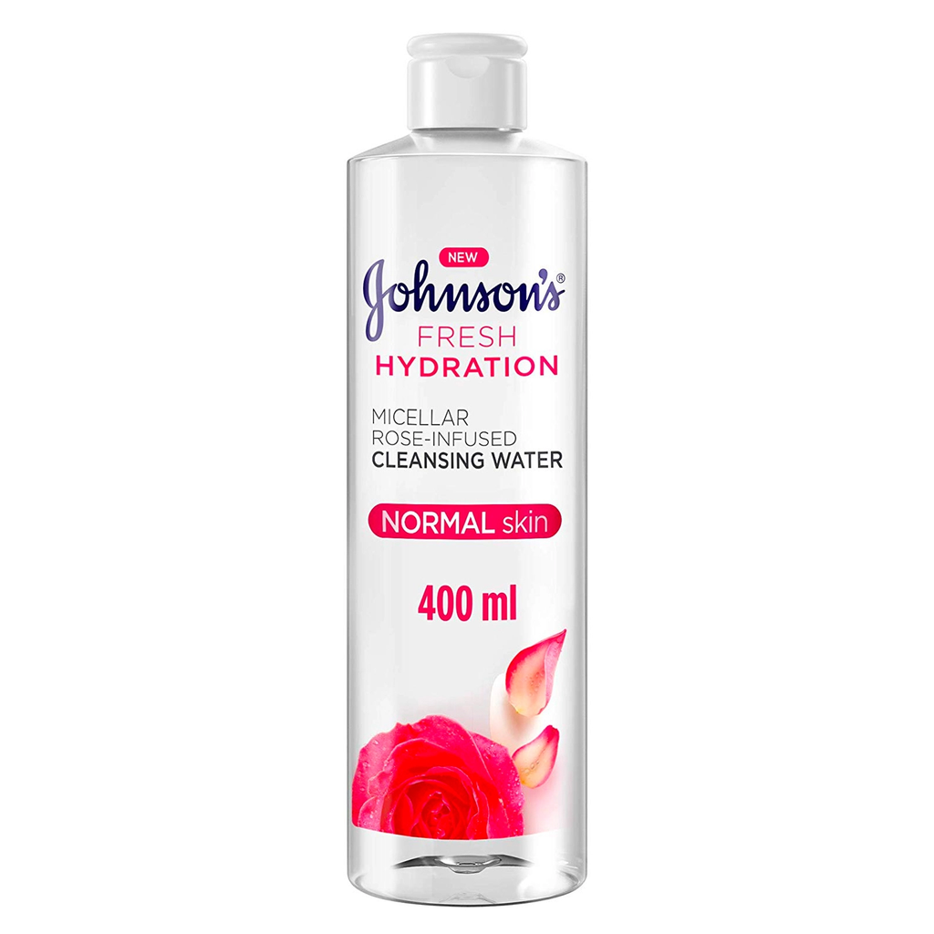 JOHNSON ROSE INFUSED MICELLAR CLEANSER WATER 400 M