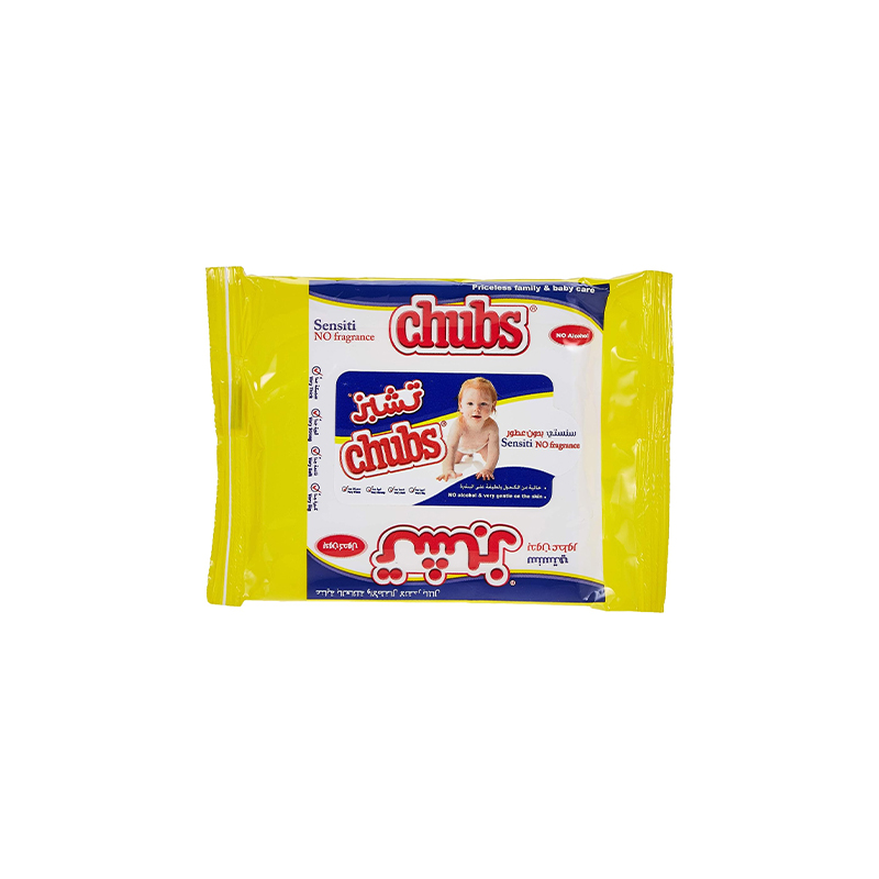 CHUBS BABY WIPES SENSITI SKIN CARE NO FRAGRANCE 5 WIPE