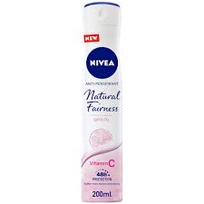 NIVEA NATURAL FAIRNESS SPRAY 200 ML