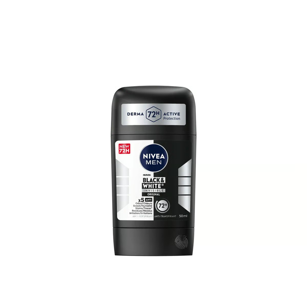 NIVEA DEO STICK MEN BLACK&WHITE ORGINAL 50 ML