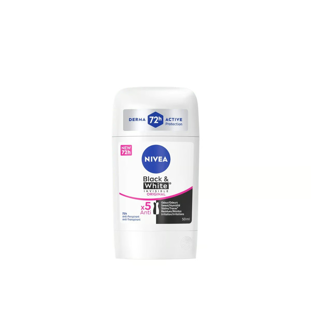 NIVEA DEO STICK WOMEN BLCK&WHITE ORIGINAL 50ML