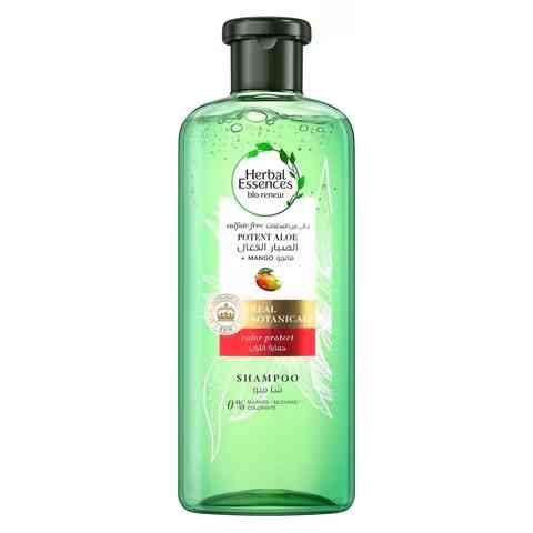 HERBAL POTENT ALOE COLOR PROTECT MANGO SHAMPO 400
