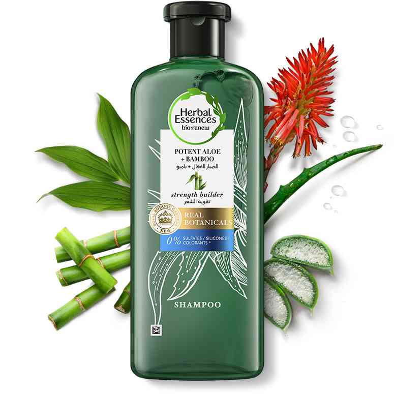HERBAL POTENT ALOE COLOR PROTECT BAMBOO SHYAMPO400