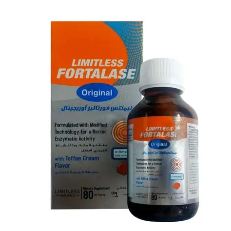 LIMITLESS FORTALASE ORIGINAL 80ML SYRUP