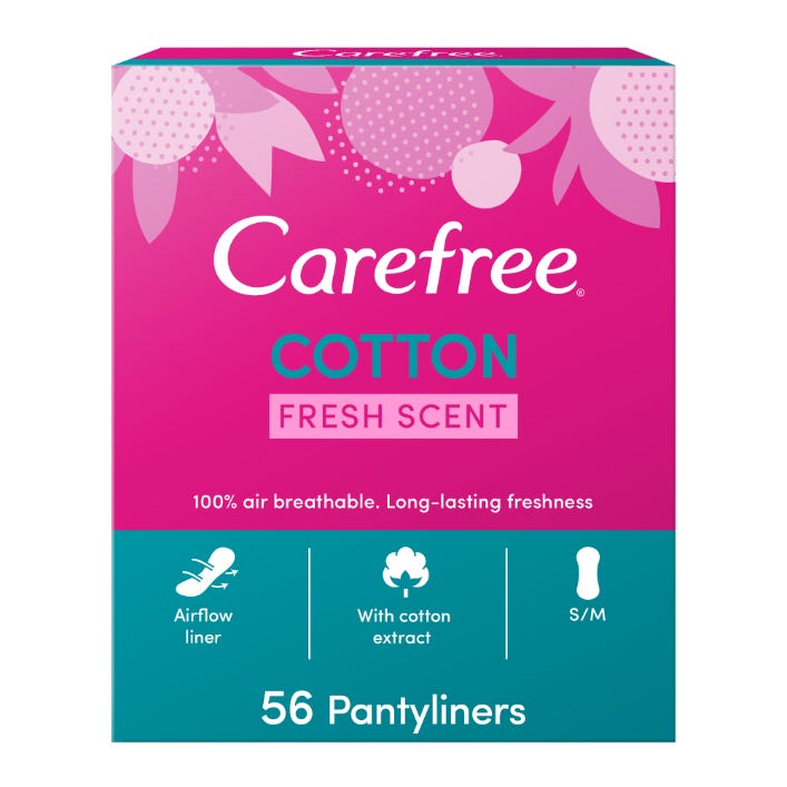 CARE FREE FRESH BREATHABLE COTTON EXTRACT 56S