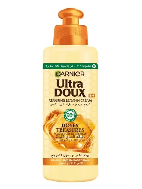 GARNIER UITRA DOUX HONEY&BEESWAX CREAM 200 ML