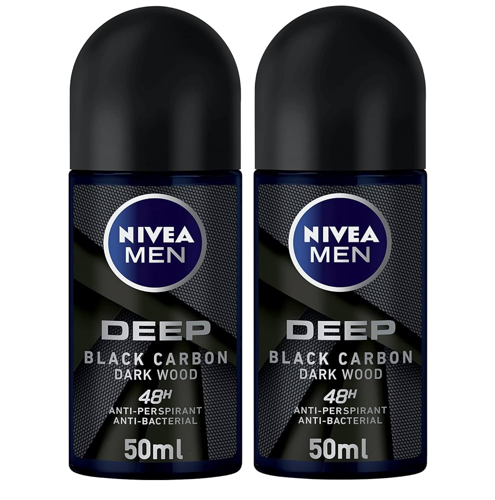 NIVEA MEN ROLL BLACK CARBON DARK WOOD 50 ML
