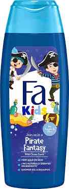 FA KIDS SHOWER GEL&SHAMPOO PIRATE 250 ML