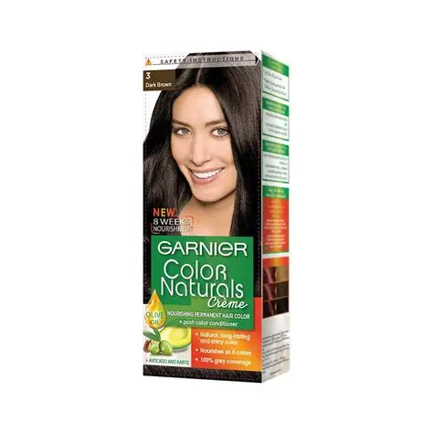 GARNIER TUBE DARK BROWN 3