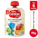 CERELAC BANANA,APPLE,PEAR ORANGE 90GM