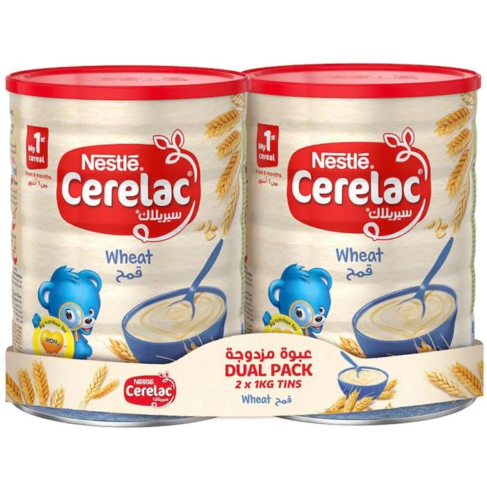 CERELAC WHEAT  And  FRUIT TWIN PACK 2 X1000 GM