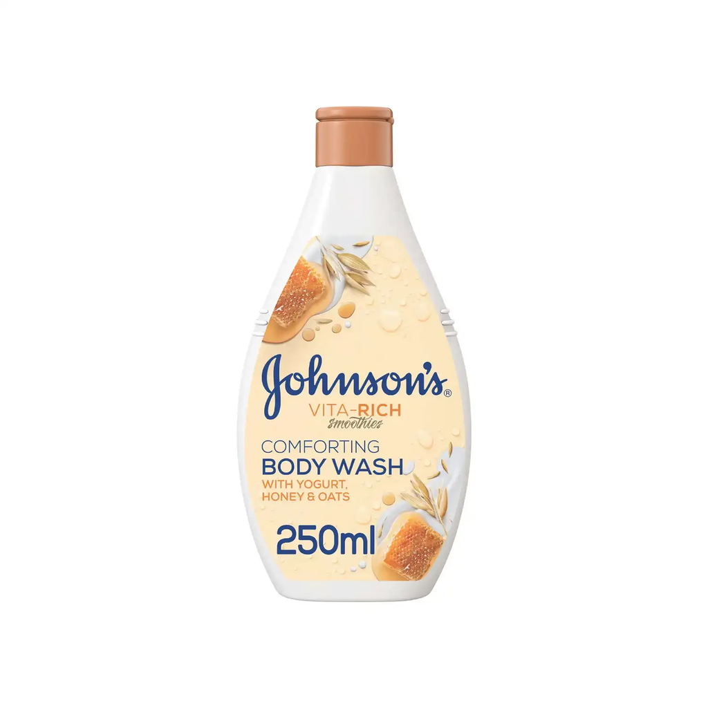 JOHNSON BODY WASH COMFORT HONEY + YOGURT 250 ML