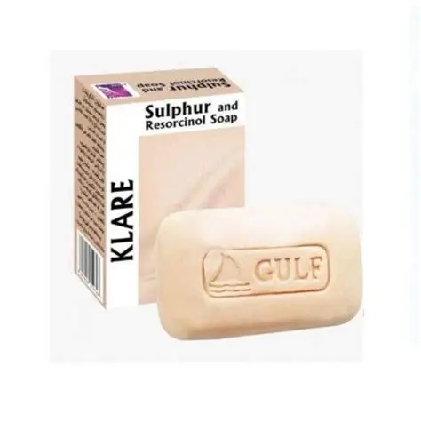 KLARE SULPHUR AND RESORCINOL SOAP 100 GM