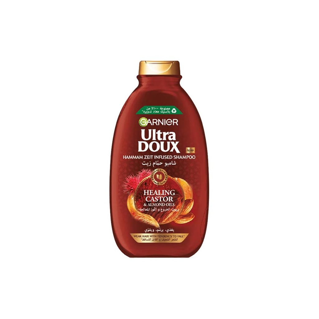 غارنييه الترا دوكس شامبو حمام زيت انفوسد