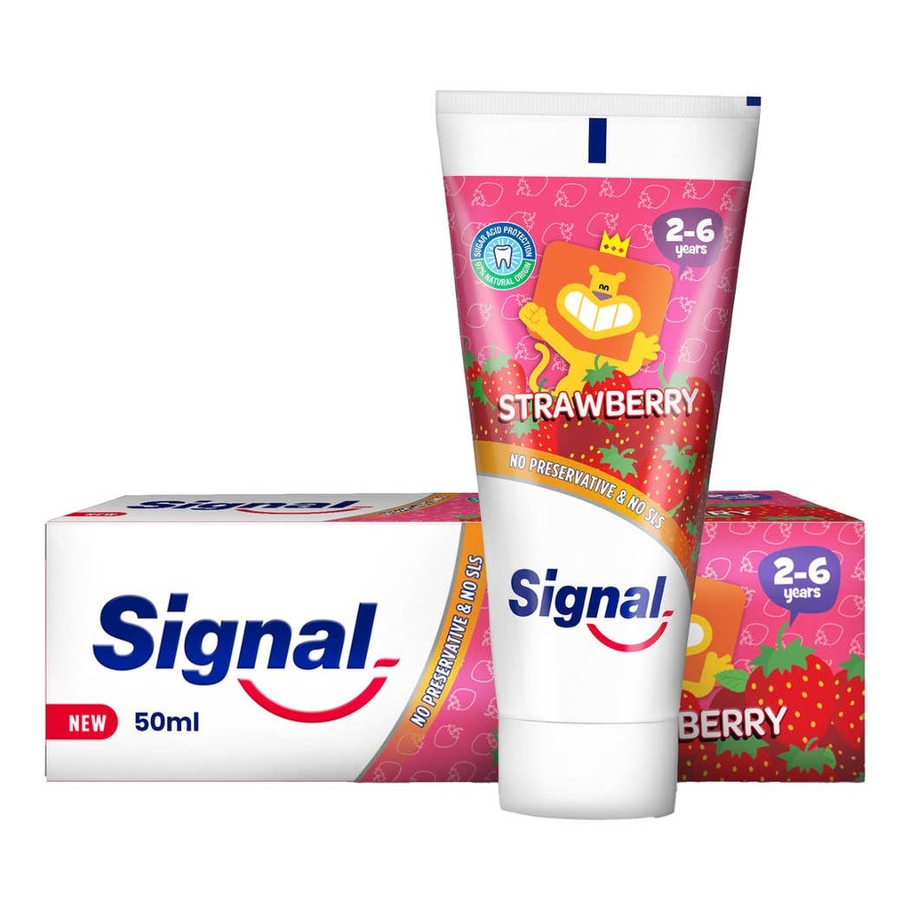 SIGNAL KIDS STRAWBERRY TP 50ML