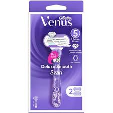 GILLETTE VENUS DELUXE SMOOTH SWIRL 2 BLADES