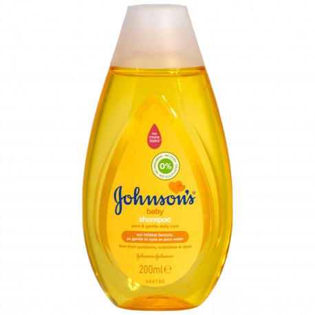 JOHNSONS BABY SHAMPOO 200 ML NEW