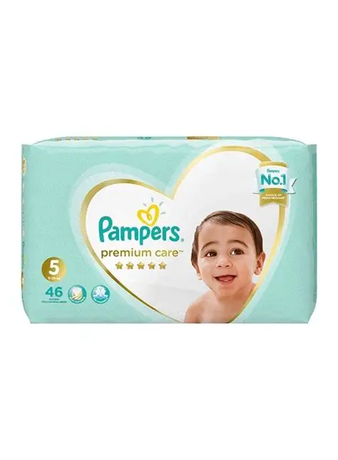 PAMPERS PREMIUM NO 5 JUNIOR 11-25 2 X  46