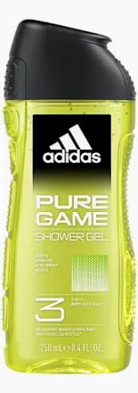 ADIDAS PURE GAME SHOWER GEL 250ML