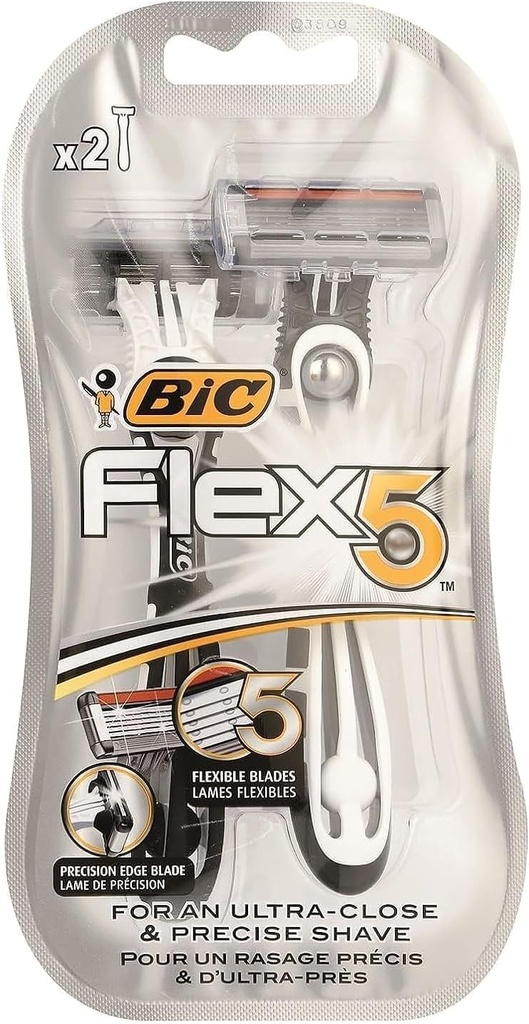 BIC FLEX 5 BLADS FOR AN ULTRA CLOSE 2 PEC