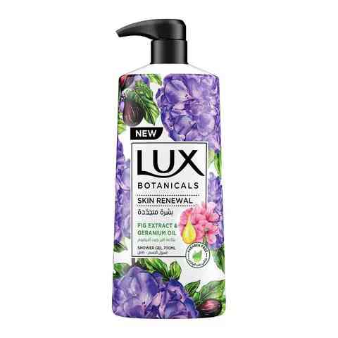 LUX SHOWER GEL FIG EXTRACT  And GERA OIL 700 ML